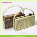 Wooden Bluetooth Speaker for Outdoor Using